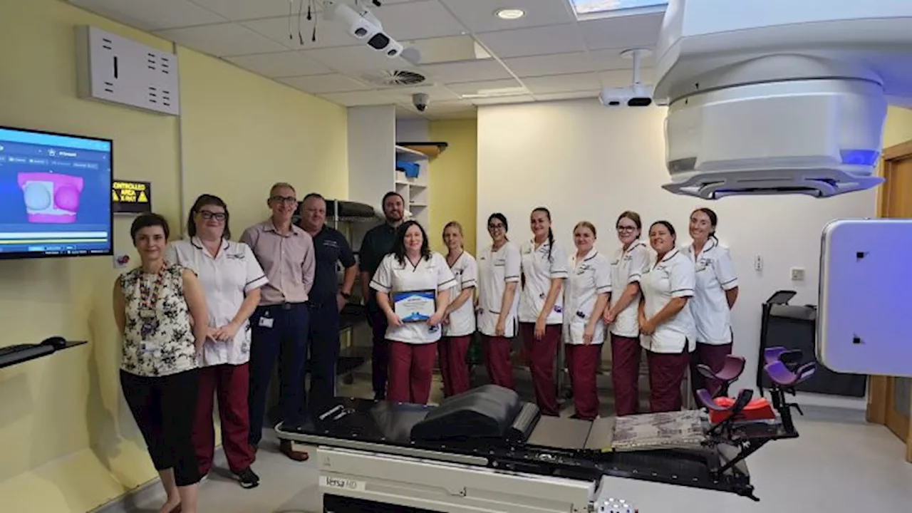 Radiotherapy at Royal Preston Hospital becomes one of country’s first centres of excellence