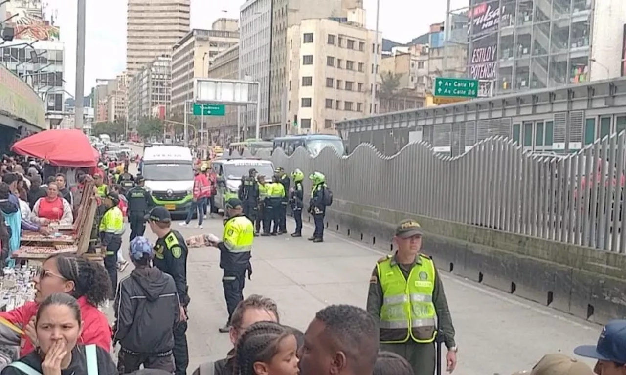 Tiroteo en San Victorino, centro de Bogotá: al parecer, deja dos muertos