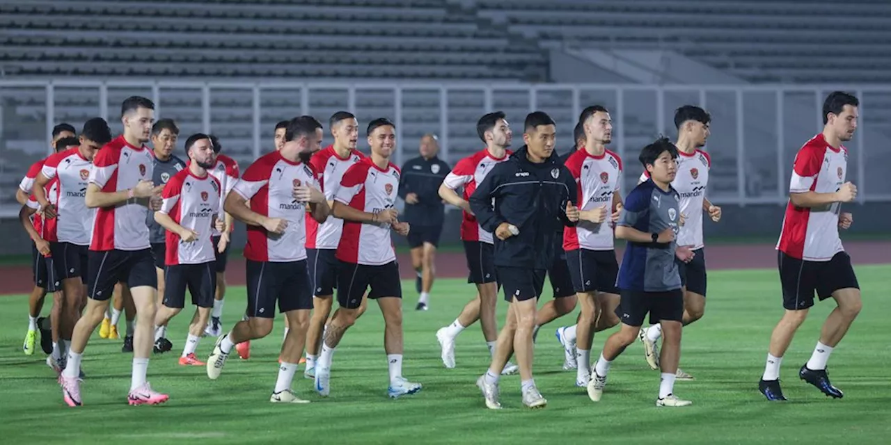 Mengintip Latihan Timnas Indonesia Jelang Hadapi Arab Saudi: Batang Hidung Kevin Diks Tak Kelihatan