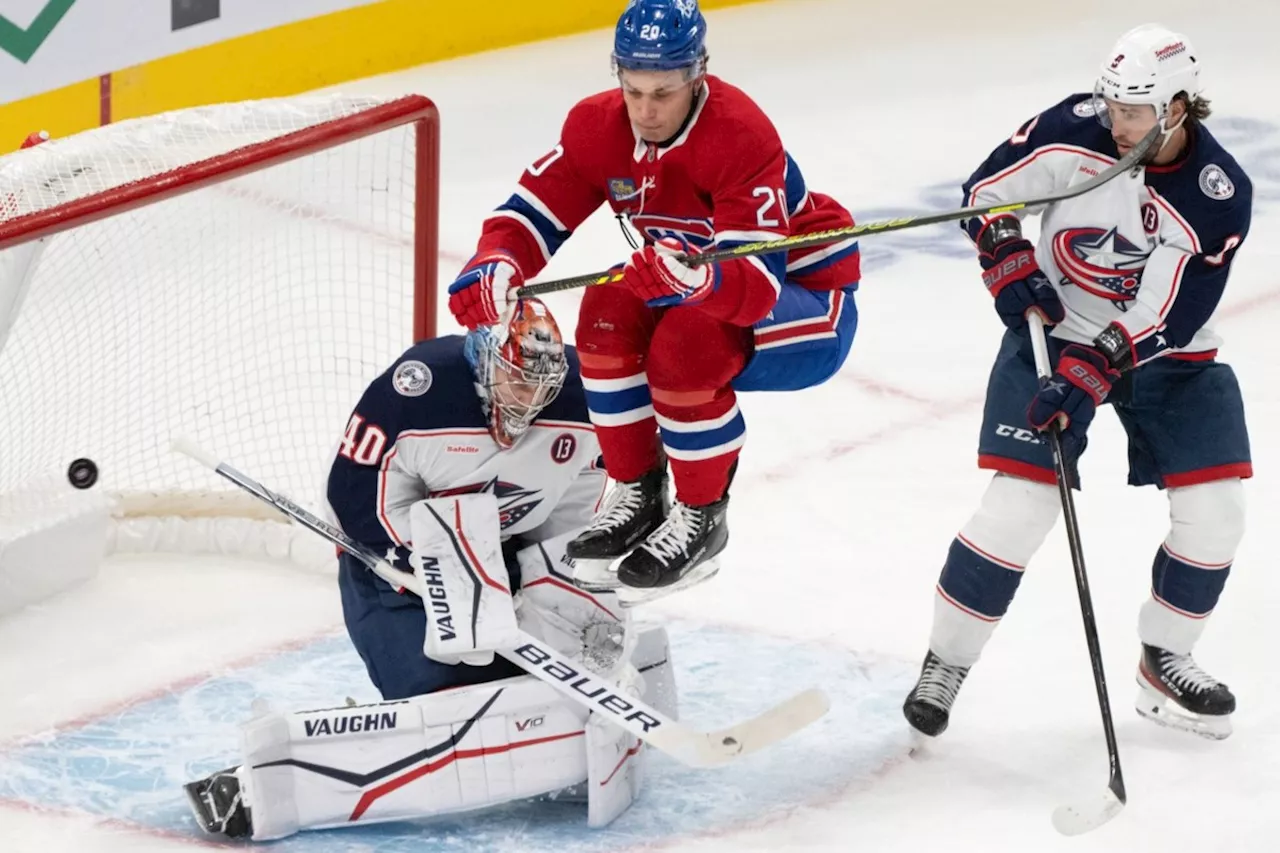 Nick Suzuki has eventual winner as Canadiens beat Blue Jackets 5-1