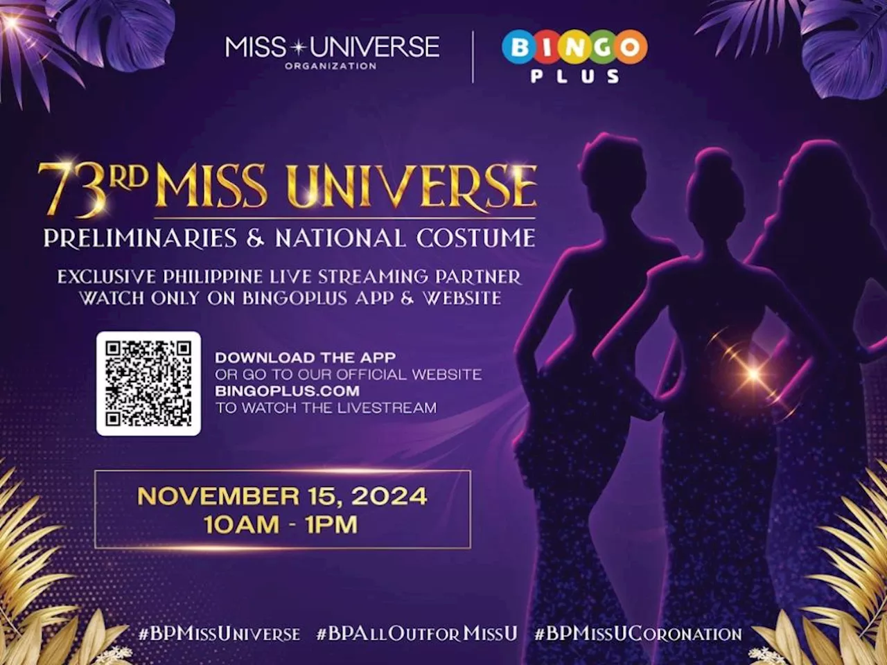 BingoPlus stands as Official Livestreaming Partner in PHL for the 73rd Miss Universe