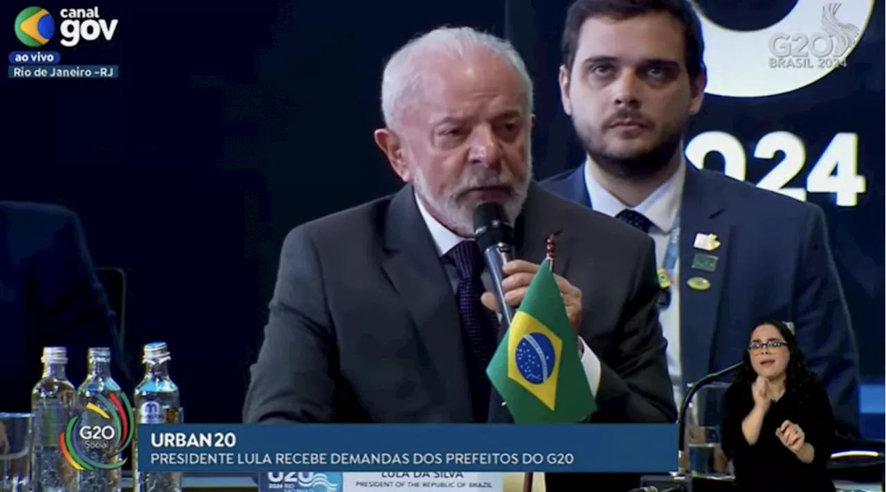 Em encontro com prefeitos, Lula repudia ‘destruição’ em Gaza e lembra legado de Marielle