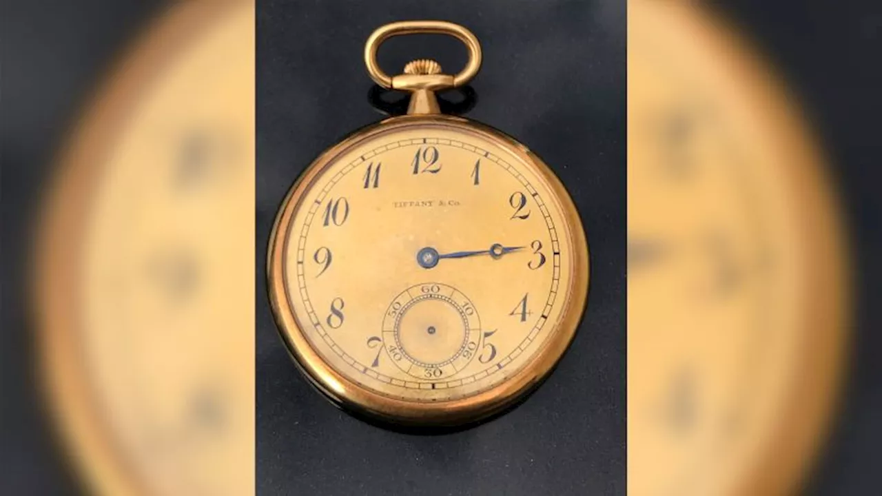 Gold watch gifted to Titanic hero who saved 700 lives sells for record £1.5 million