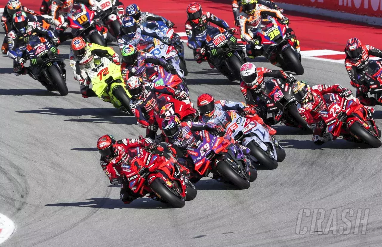 2024 Solidarity Barcelona MotoGP Race Results Martin Francesco Bagnaia News