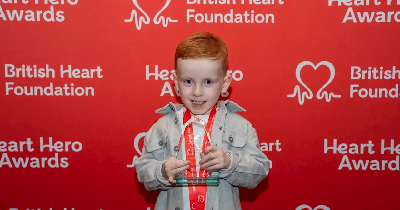 Scots boy with rare heart condition who defied incredible odds wins award