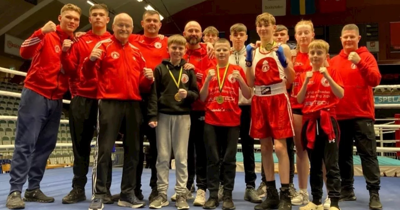 Scottish and Swedish medals success for Springhill Boxing Club