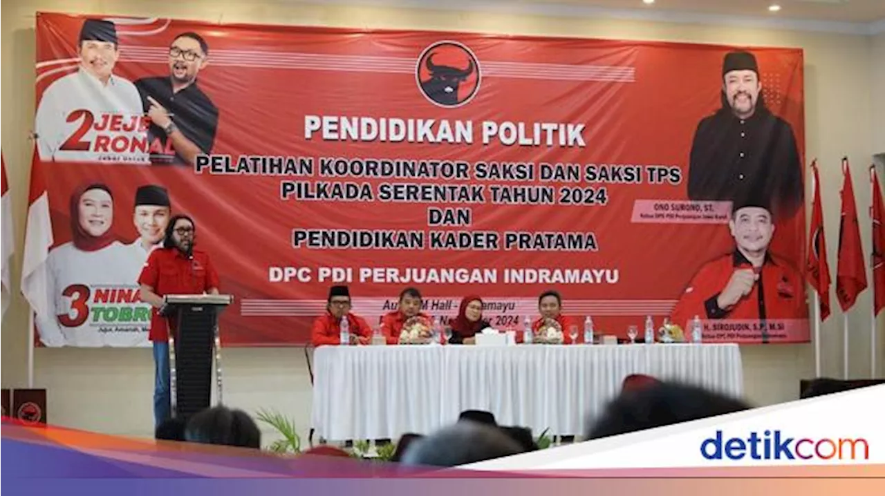 Cara PDIP Indramayu Kawal Pilkada Serentak 2024