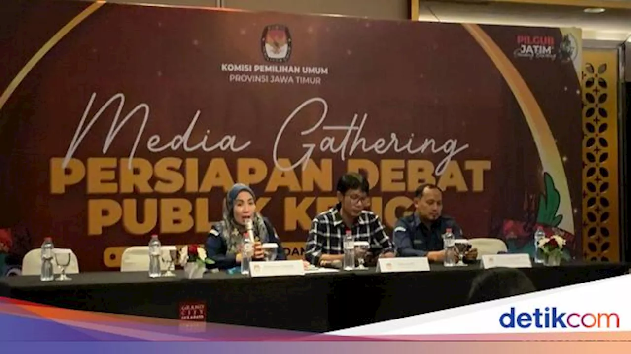 Tema Debat Terakhir Pilgub Jatim 2024, KPU: Soal Infrastruktur