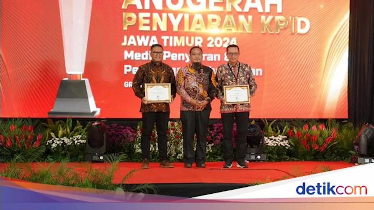 KPID Jatim Anugerahi Bank Jatim Penghargaan BUMD Peduli Penyiaran 2024