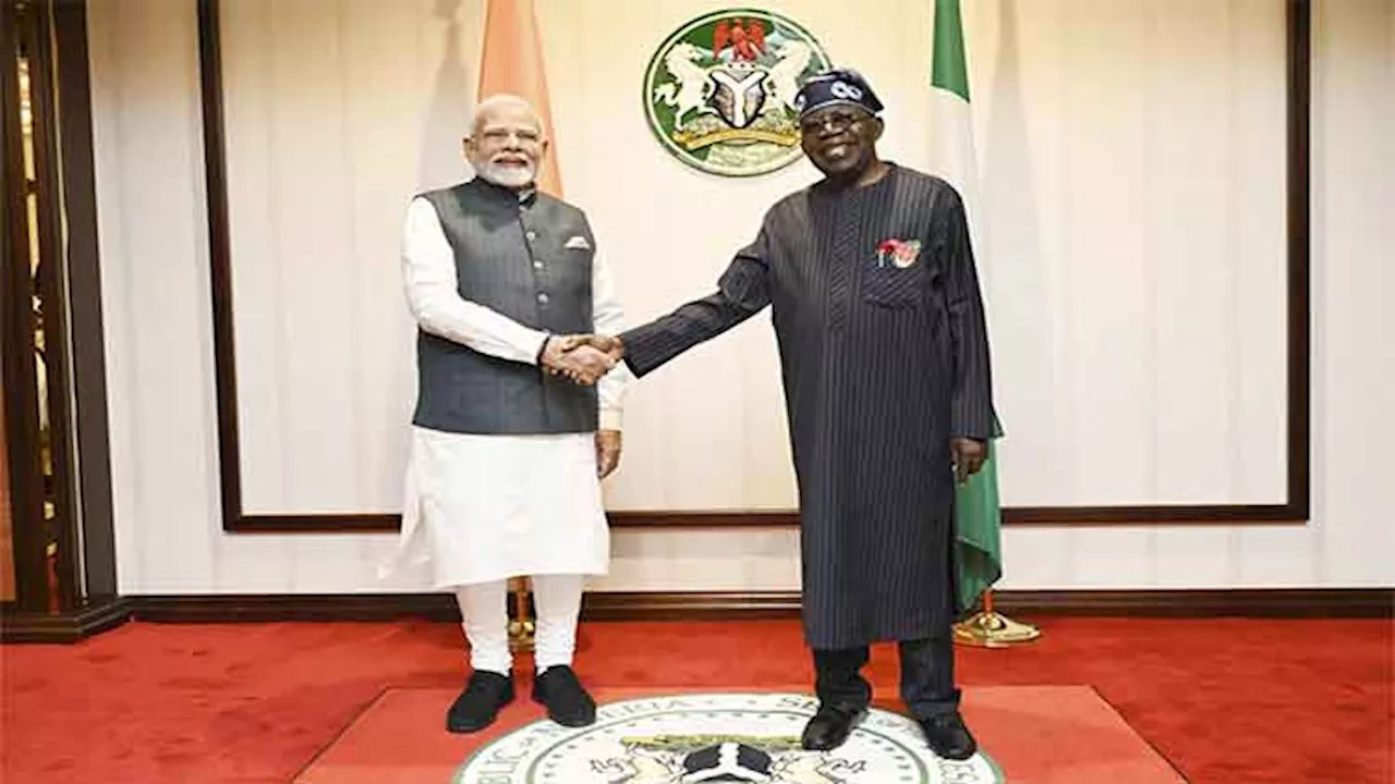 Indian and Nigerian leaders pledge stronger security ties and support for Global South