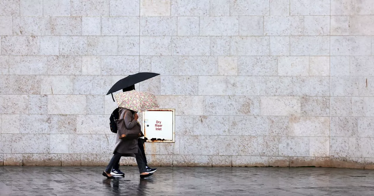 1 photos as Liverpool battered by rain ahead of weather warning