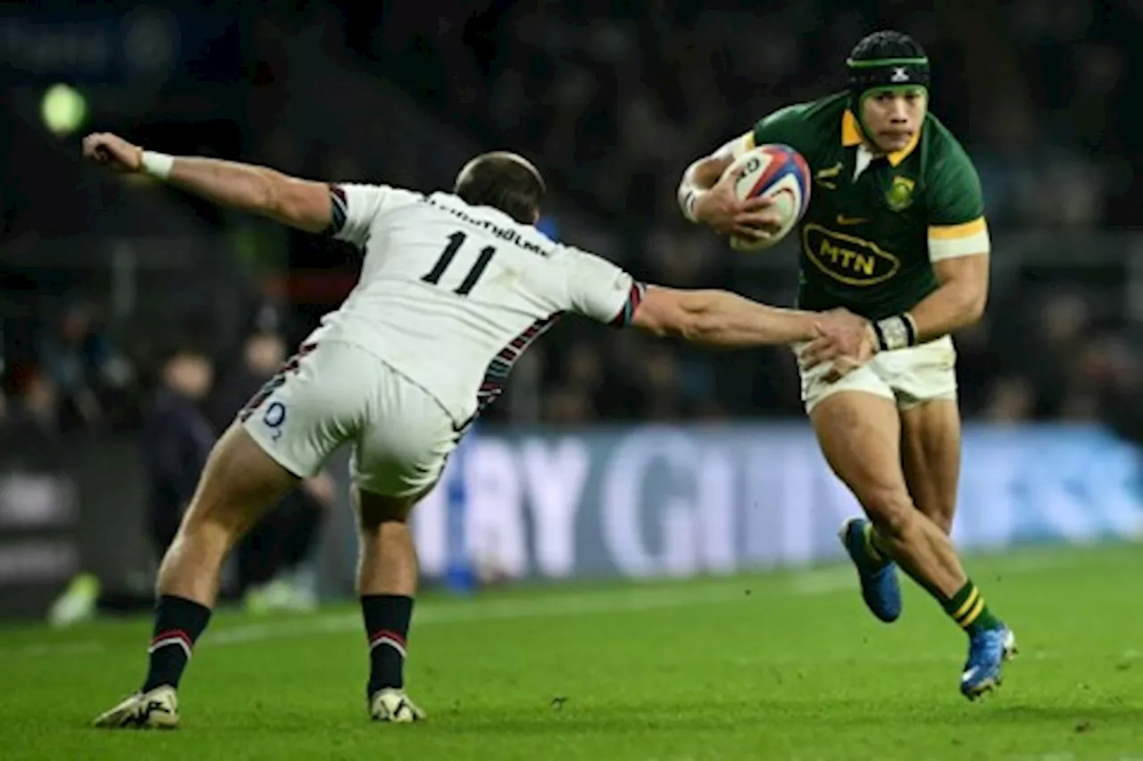 Springboks' Erasmus hails 'special' Kolbe after England try double