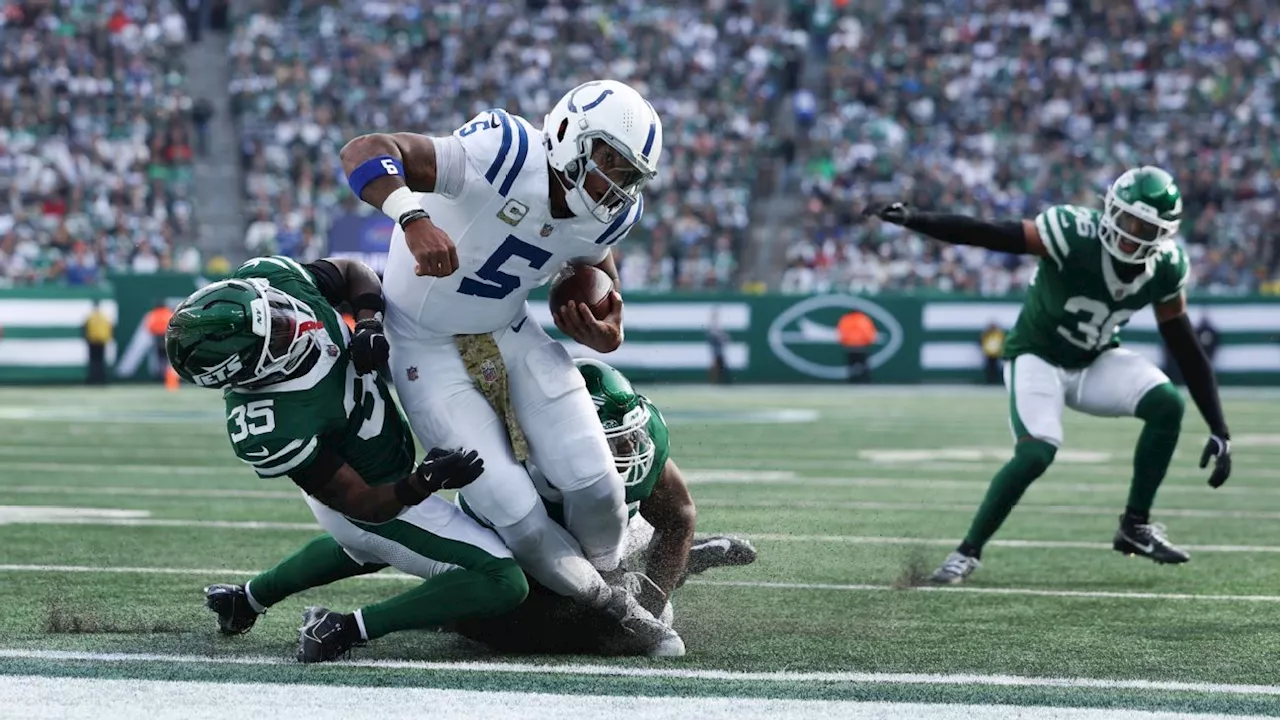 Colts' Anthony Richardson returns with TD run vs Jets