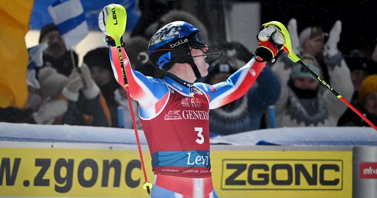 Ski alpin -Slalom : Clément Noël, 'très confiant', lance parfaitement sa saison