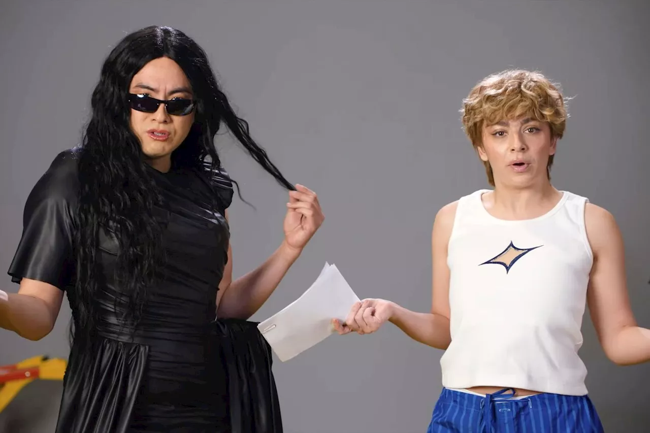 Bowen Yang reprises SNL Charli XCX impersonation with pop star herself in hilarious Wicked auditions spoof