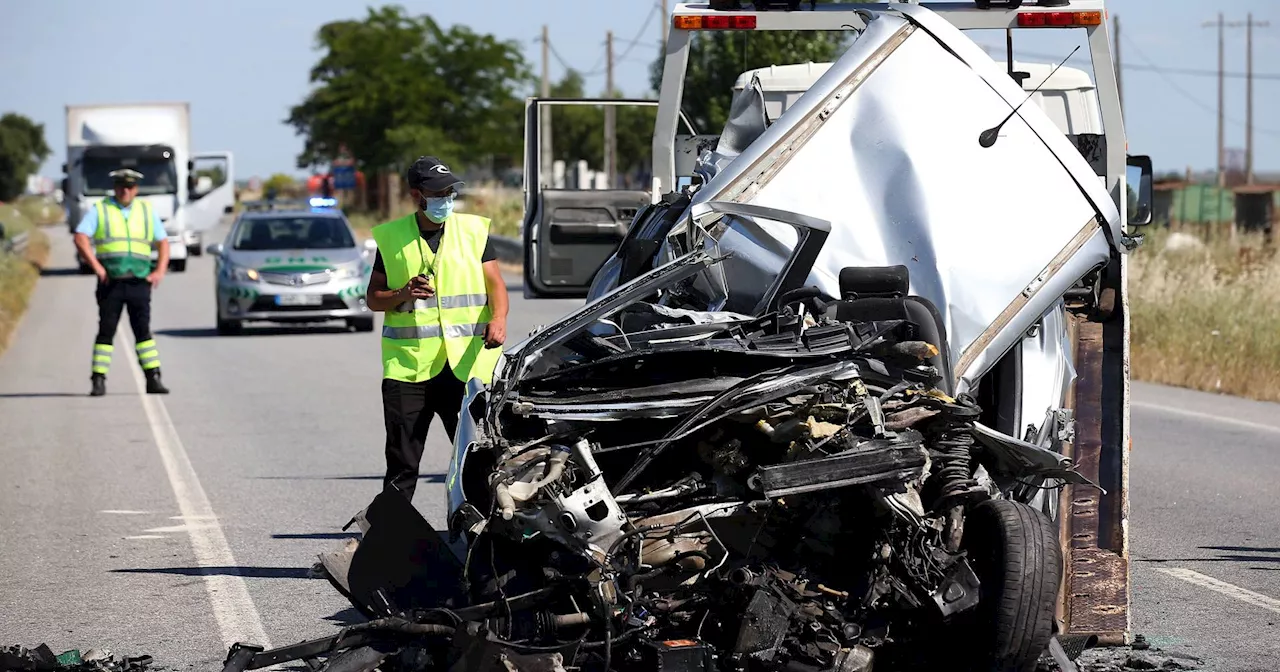 Acidentes rodoviários aumentam e este ano já morreram mais de 214 pessoas nas estradas em Portugal