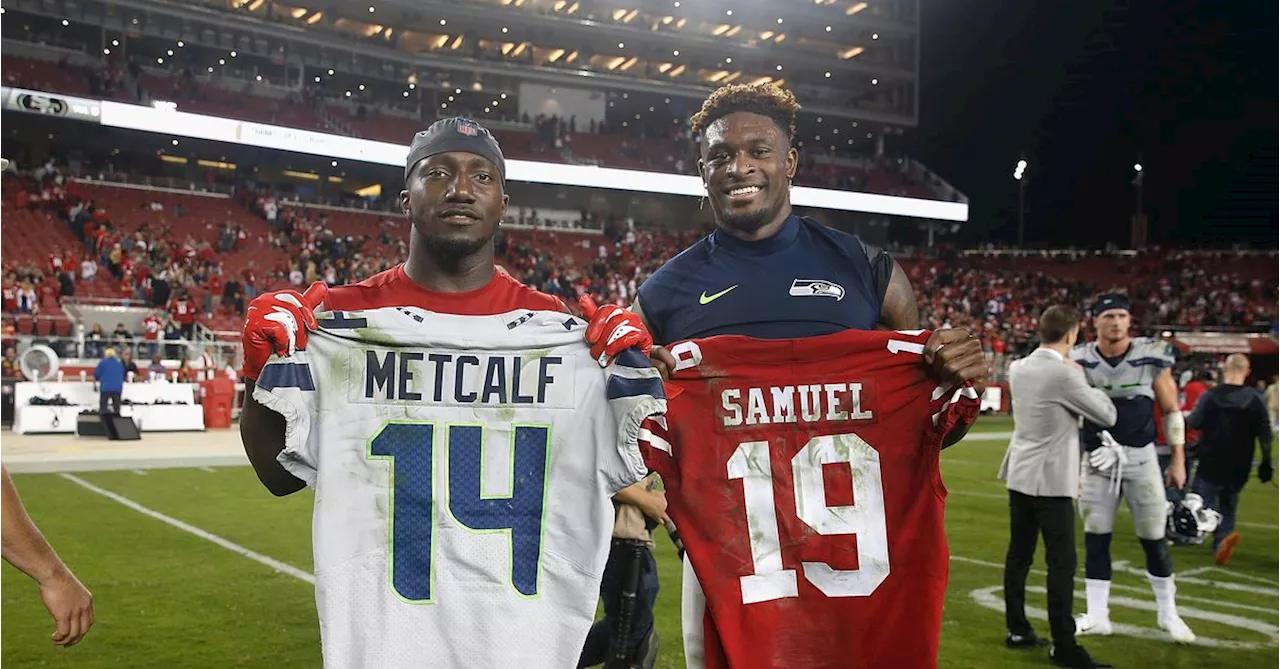 Report: Seahawks had plan in place to draft Deebo Samuel, then DK Metcalf