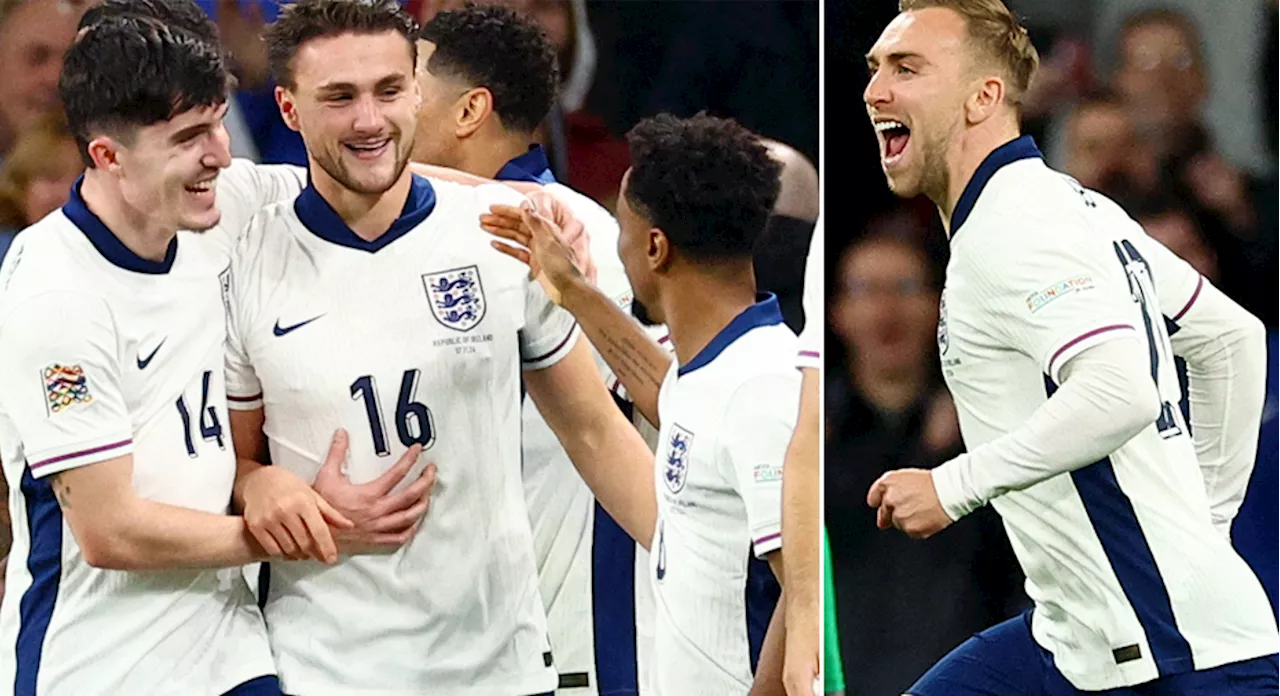 England körde över Irland - klart för återkomst till A-divisionen