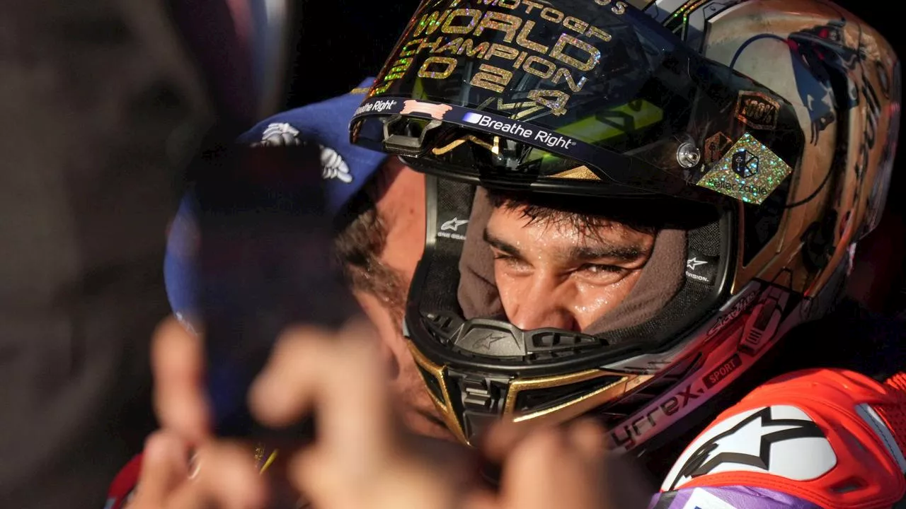 Spaniard strolls to maiden MotoGP title as champ’s final win not enough