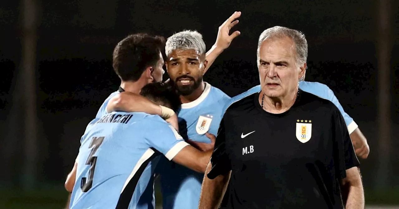 ‘Logró la titularidad en América y no es sencillo’; Bielsa se ‘desvive’ por Aguirre tras debut con gol en Uruguay