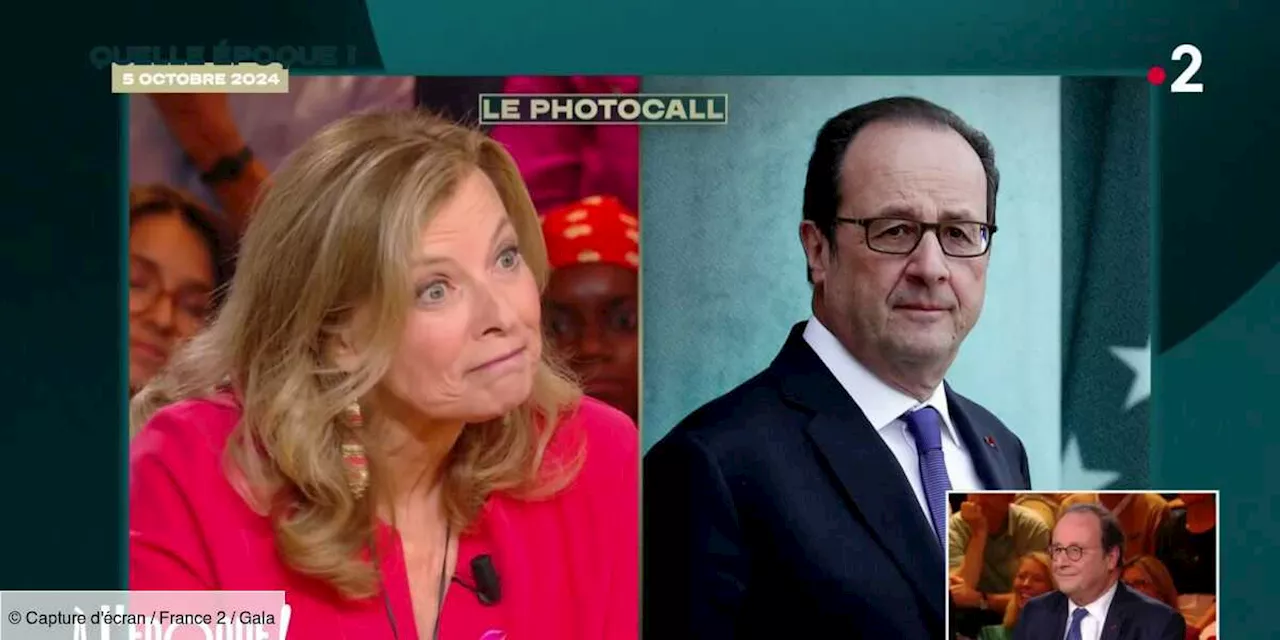 – François Hollande interpellé par son ex Valérie Trierweiler, sa réponse vaut (évidemment) le détour…