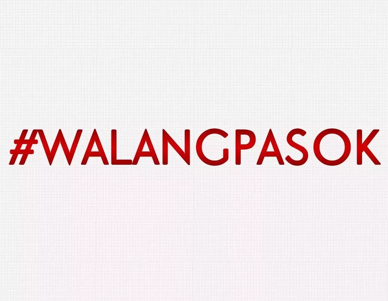 Class Suspensions For Monday, Nov. 18, 2024 Due To Pepito - Serbisyo ...