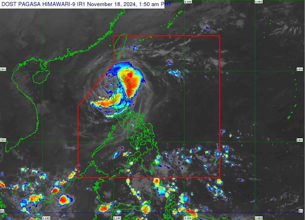 Signal No. 3 in 4 areas as Typhoon Pepito continues to weaken over sea