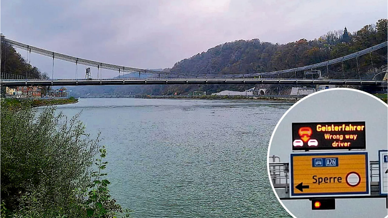 Endlich Entlastung für Pendler - Protest und Geisterfahrer-Alarm auf neuer Linzer Brücke