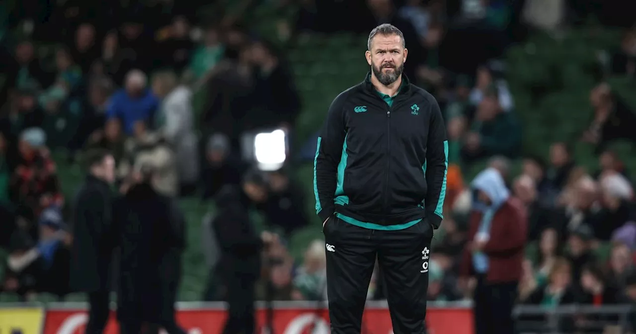 Ireland boss Andy Farrell discusses team selection options for Fiji & Australia