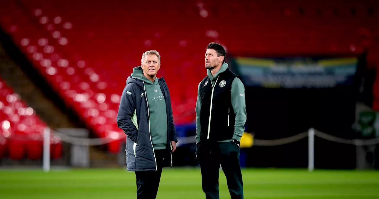 Live: Republic of Ireland enter lions’ den to face England at Wembley