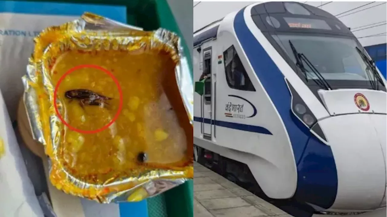 Vande Bharat के ब्रेकफास्ट में निकला कीड़ा, यात्री ने की IRCTC से शिकायत; रेलवे ने दिया ऐसा जवाब