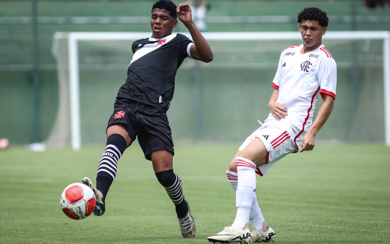 Flamengo e Vasco empatam no primeiro jogo da final do Carioca Sub-17