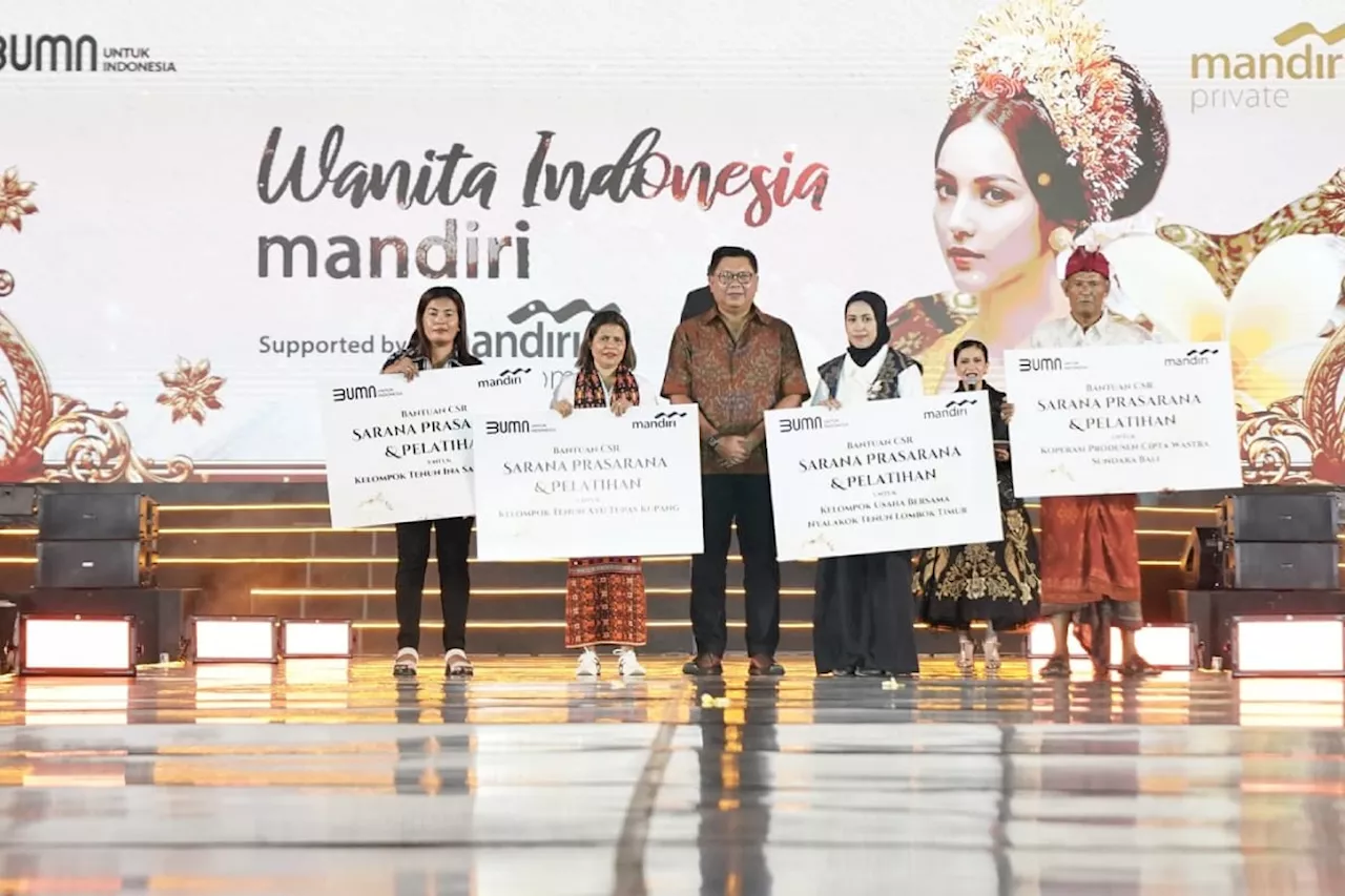 Bank Mandiri Dorong Tenun Tradisional Bali, Lombok, dan Kupang Menembus Pasar Global