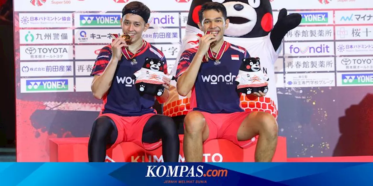 Kumamoto Masters Japan 2024: Fajar/Rian Juara, Terlecut Kekalahan Timnas Indonesia