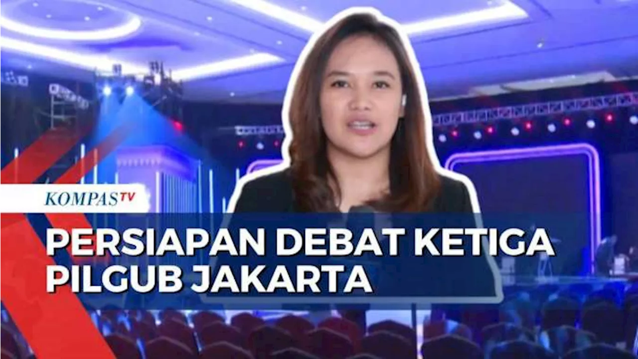 Begini Pantauan Situasi di Venue Debat Pamungkas Cagub-Cawagub Jakarta