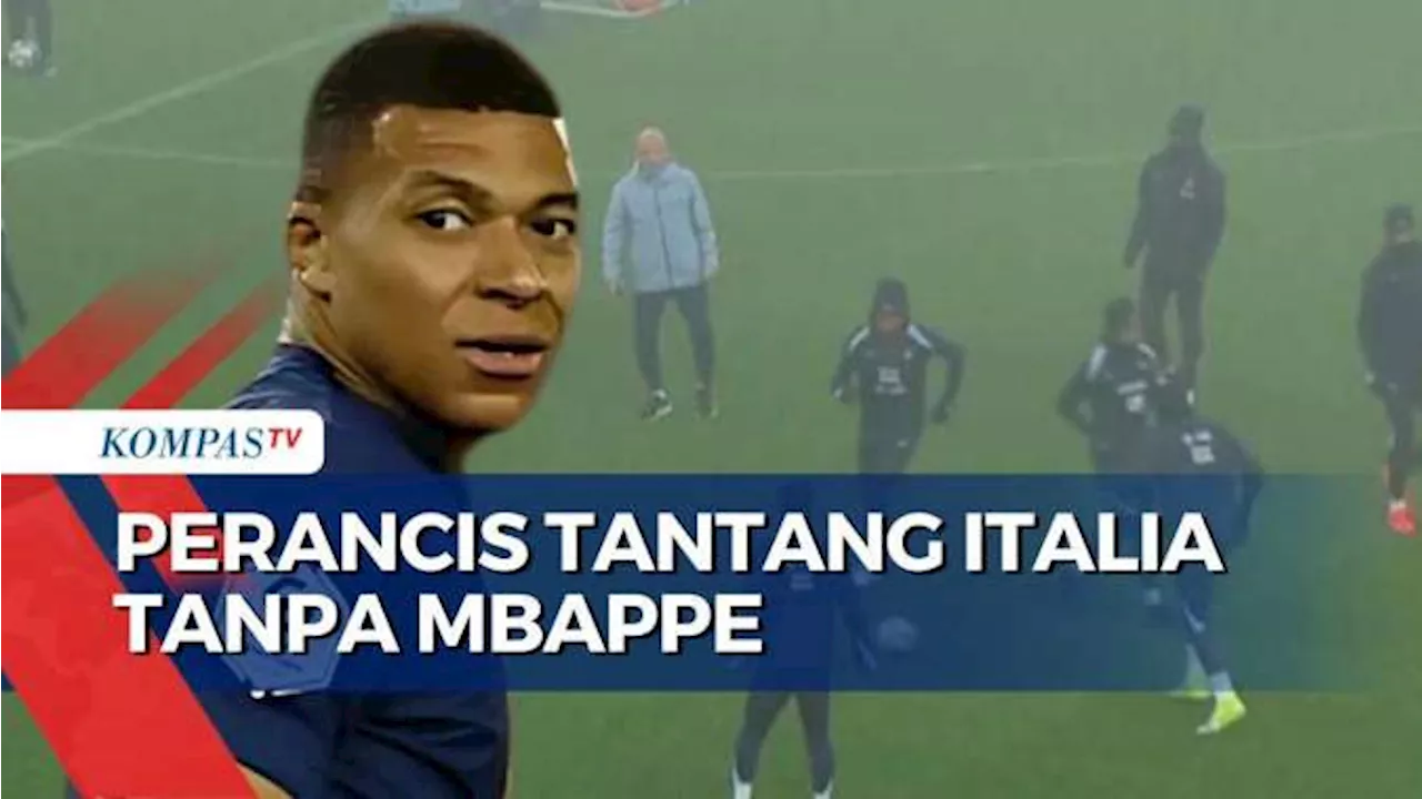 Pelatih Perancis Tidak Panggil Kylian Mbappe Dalam Laga Lawan Italia