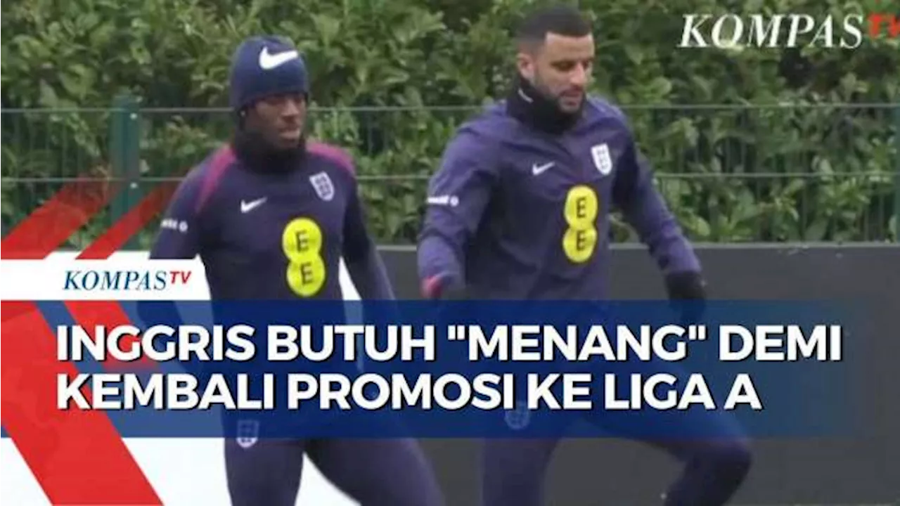 Timnas Inggris Butuh 'Kemenangan' Demi Promosi ke Liga A Nations League