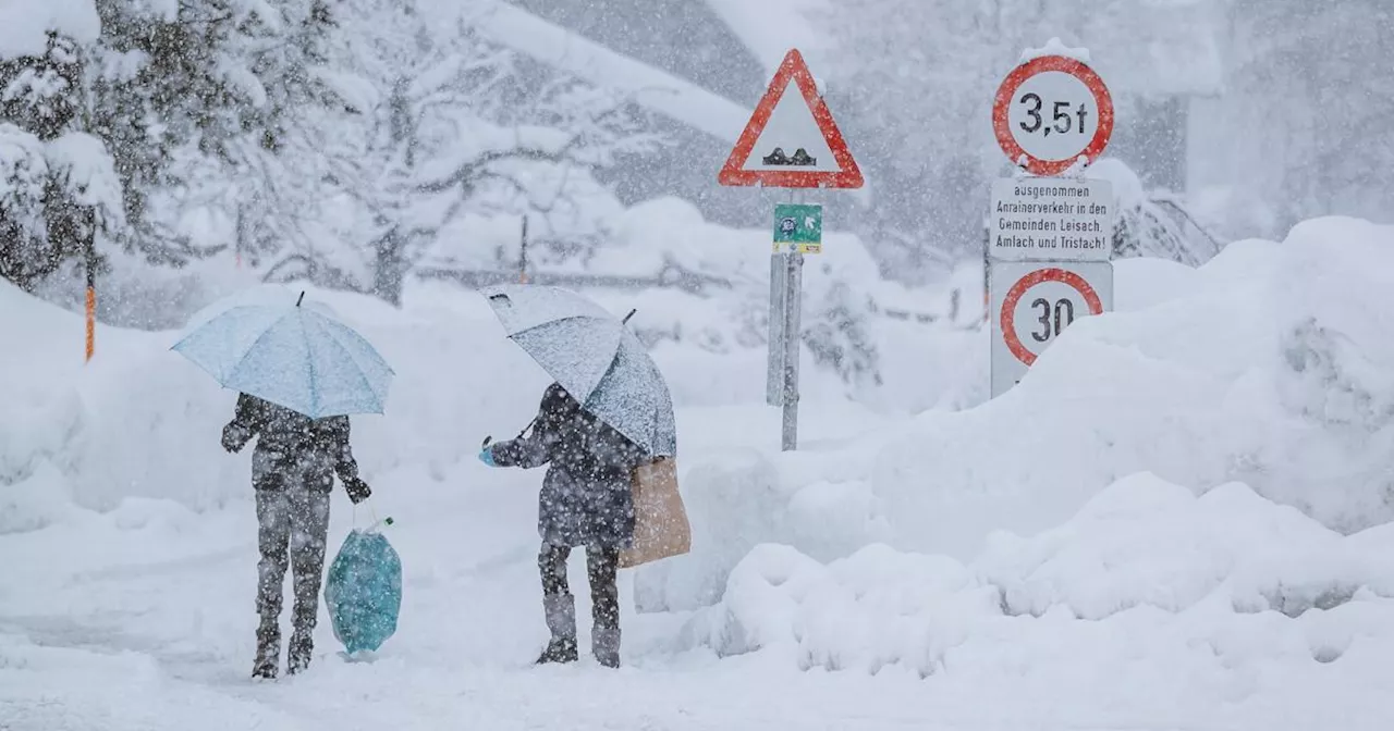 Der Winter ist da: Ab Mittwoch Schneefall in den tieferen Lagen