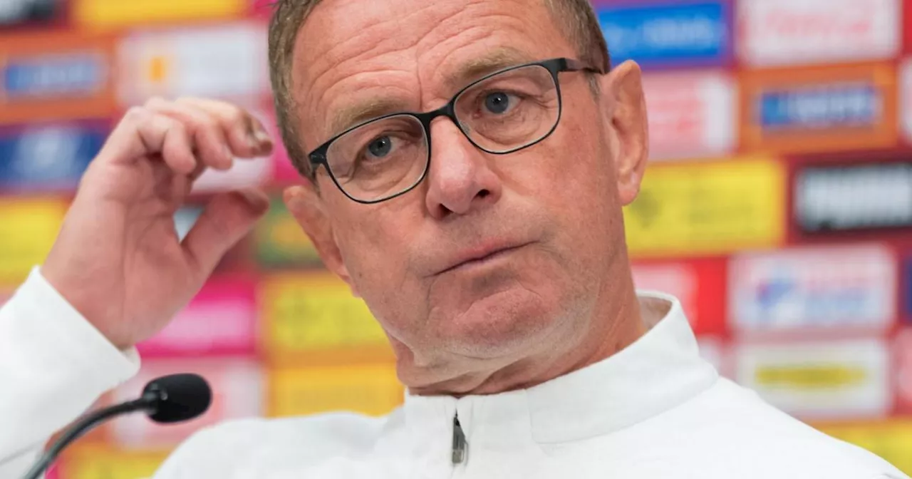 Rangnick über ÖFB-Boss Mitterdorfer: 'Wir haben gar kein Verhältnis'