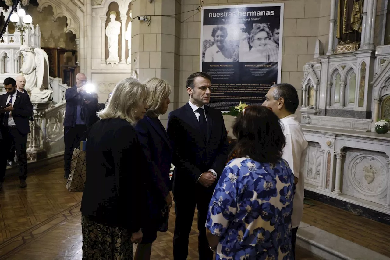 En Argentine, Macron sans Milei lors de son hommage aux victimes de la dictature