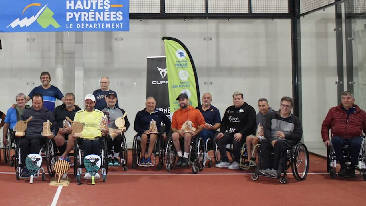 Juillan. Open Cupra Pyrénées Padel Fauteuil