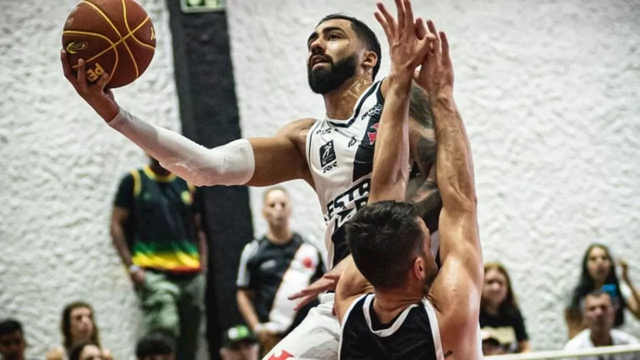 Com último quarto dominante, Vasco vence o Corinthians pelo NBB