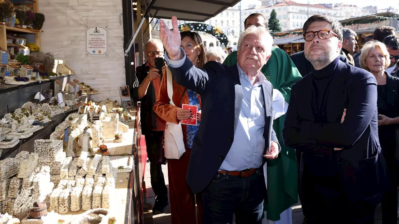 La 222e Foire aux santons a été officiellement inaugurée sur le Vieux-Port de Marseille ce dimanche