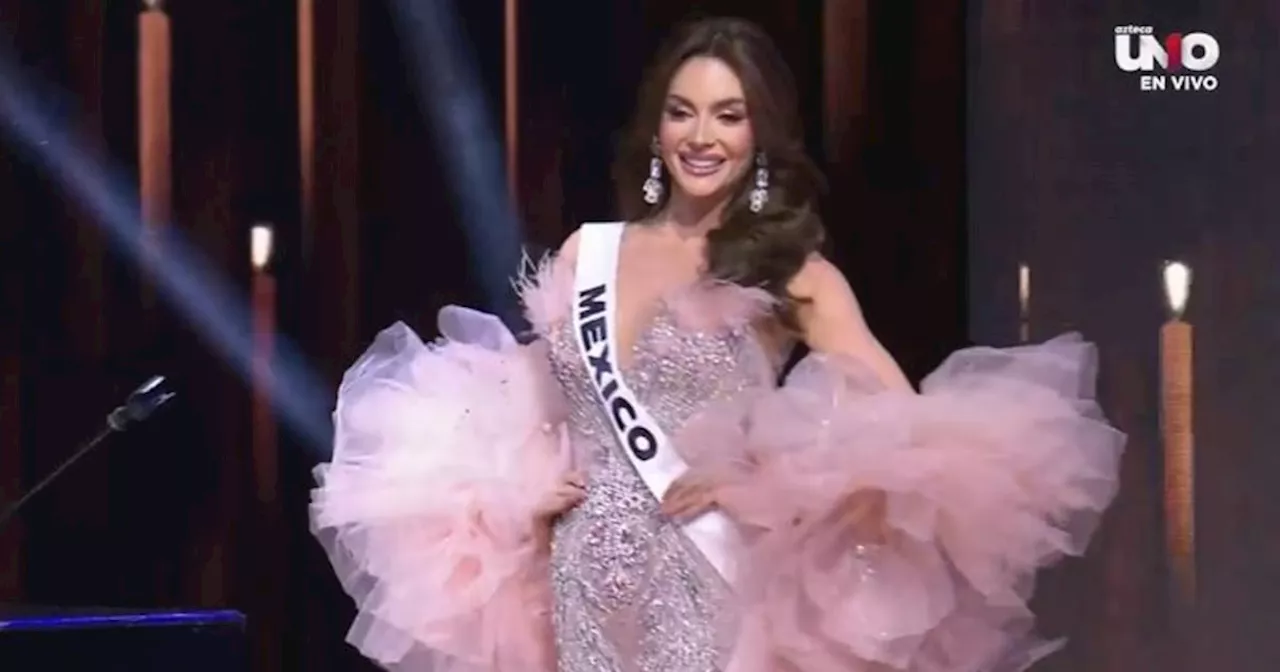 María Fernanda Beltrán, Miss México, queda como segunda finalista de Miss Universo 2024