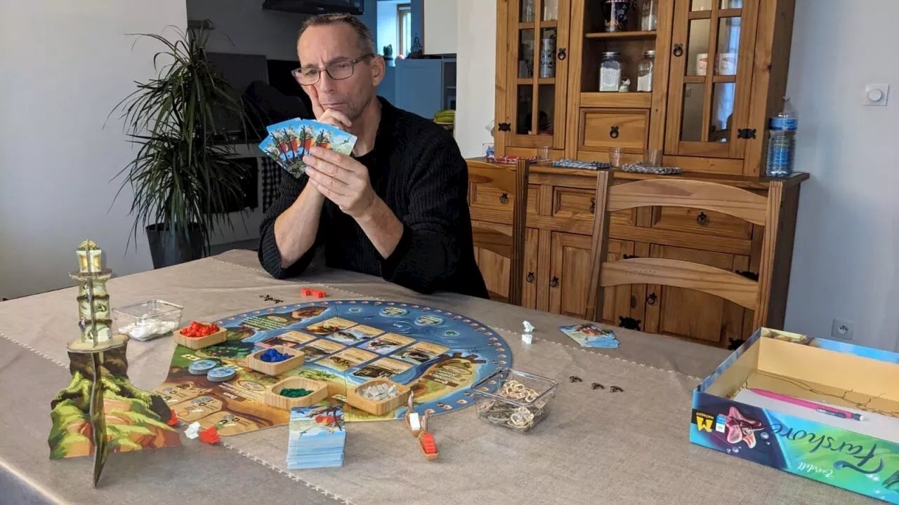 Passionné par les jeux de société, Patrick en possède plus de 150