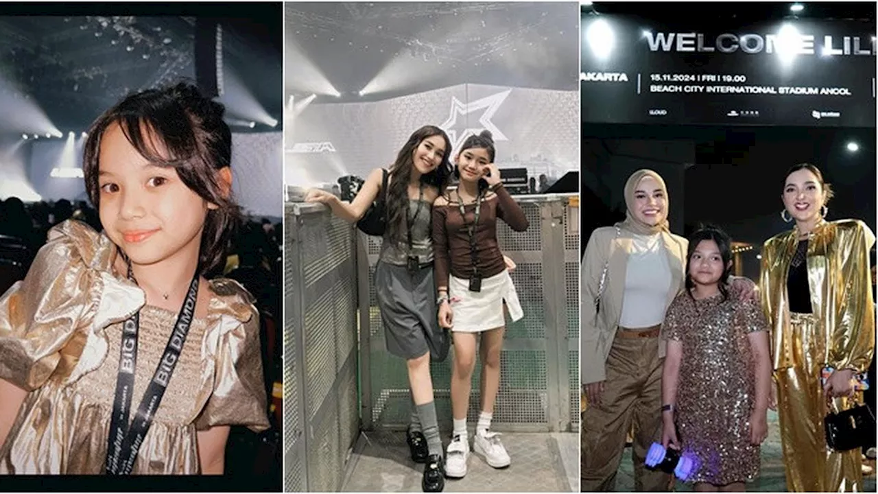 7 Artis Nonton Fan Meetup Lisa di Jakarta, Bilqis Anak Ayu Ting Ting Curi Perhatian