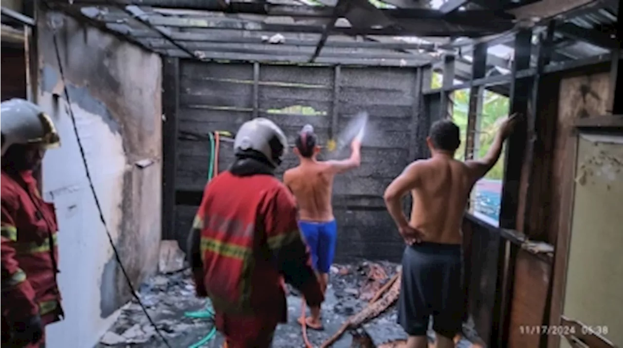 Bomba responding to fire near Kuching find residents already got the job done