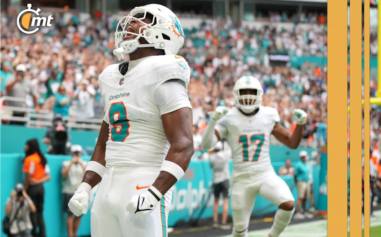 Miami Dolphins impone localía a los Raiders y aún sueña con Playoffs en la NFL