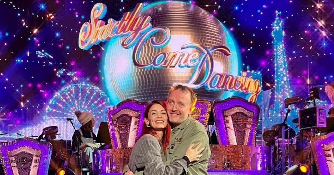 Strictly's Dianne Buswell 'fights tears' before Chris McCausland message