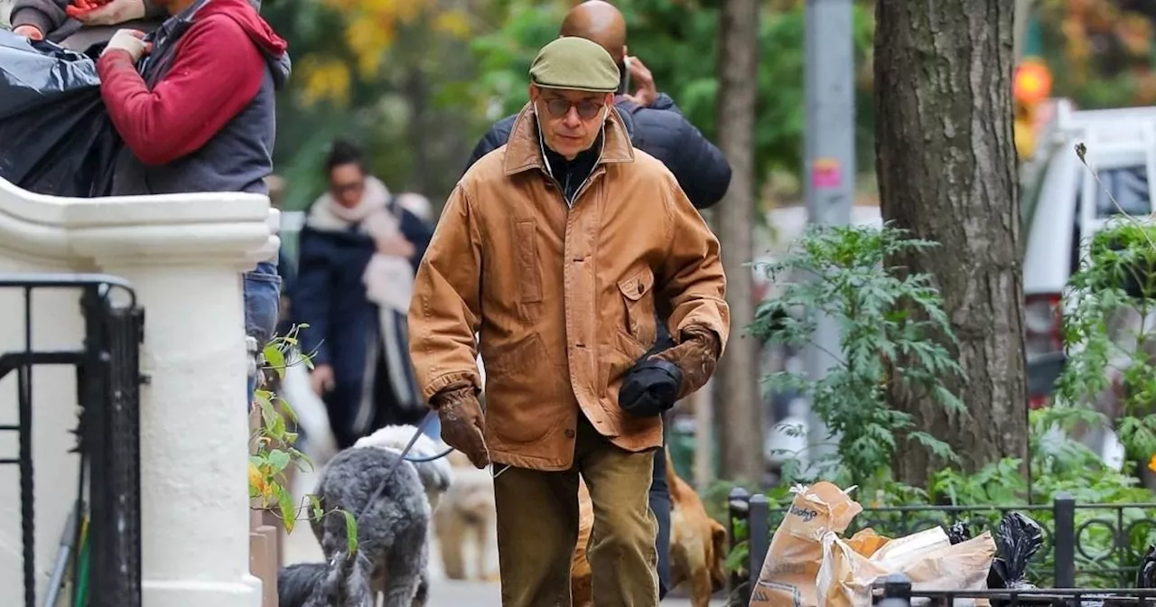 Classic 80s film star looks almost unrecognisable during New York City outing